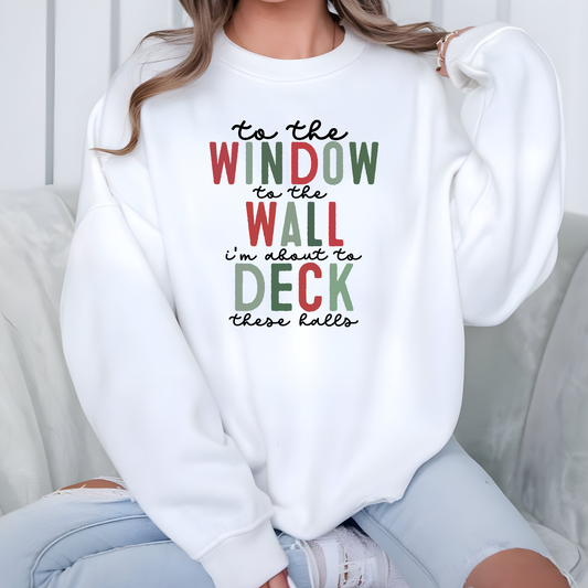 Window Wall Deck Sweatshirt