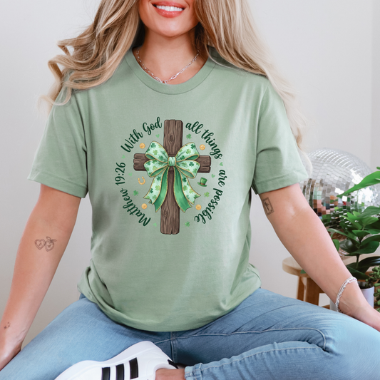 St. Patrick Cross Graphic Tee