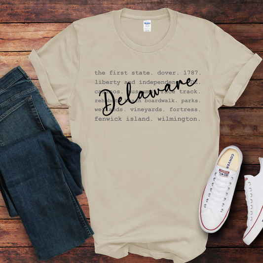 Delaware Typography