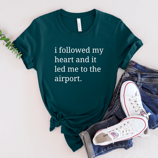 Wholesale I followed my heart Graphic Tee - Atlantic Tee