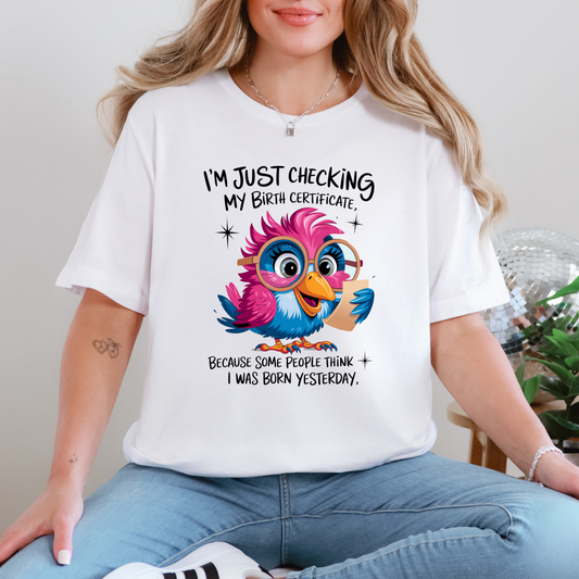 Born Yesterday Graphic Tee