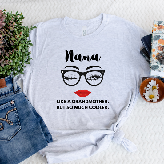Wholesale Nana Like a Grandmother Graphic Tee - Ash Tee