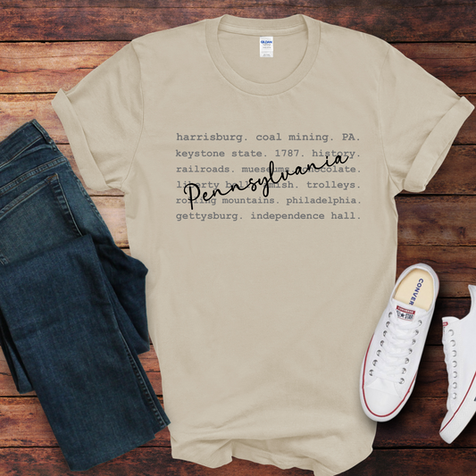 Pennsylvania Typography