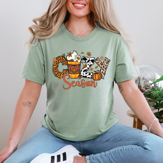 Cozy Season Cow Graphic Tee