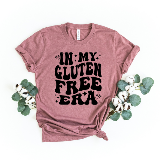 Wholesale In my Gluten Free Era Graphic Tee - Heather Mauve Tee