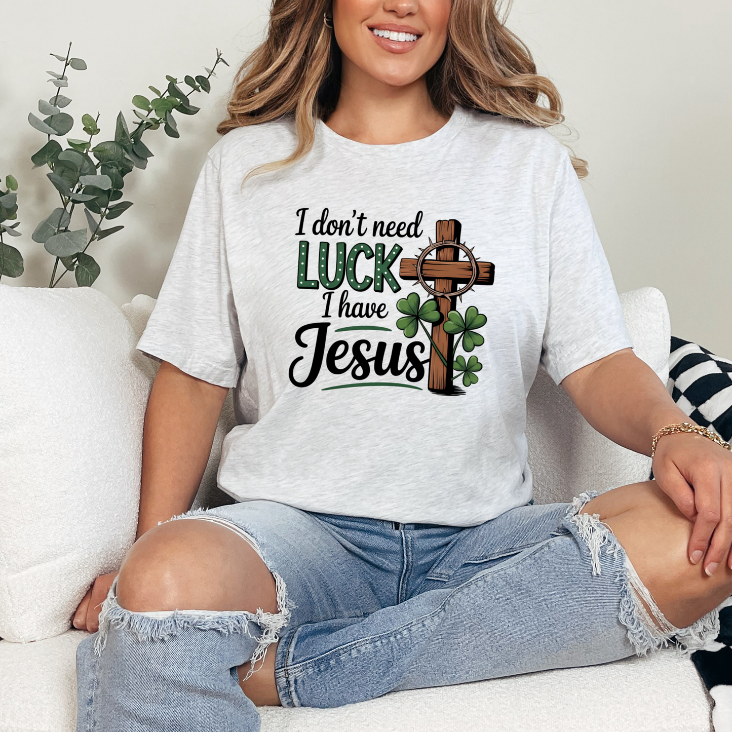 Don't Need Luck Graphic Tee
