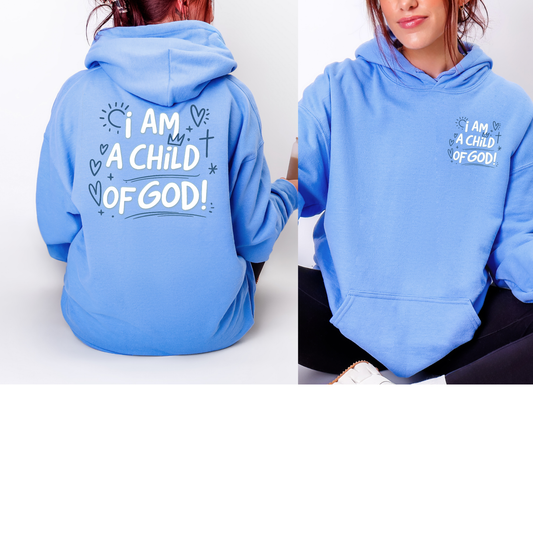 Child of God Front/Back Hoodie Sweatshirt