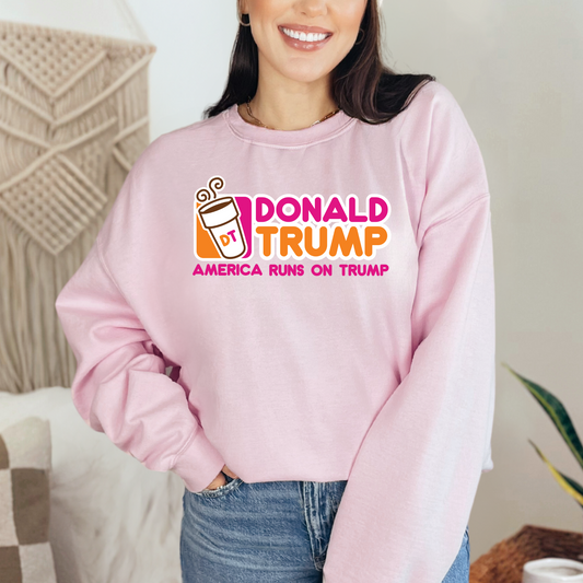 American runs on Trump