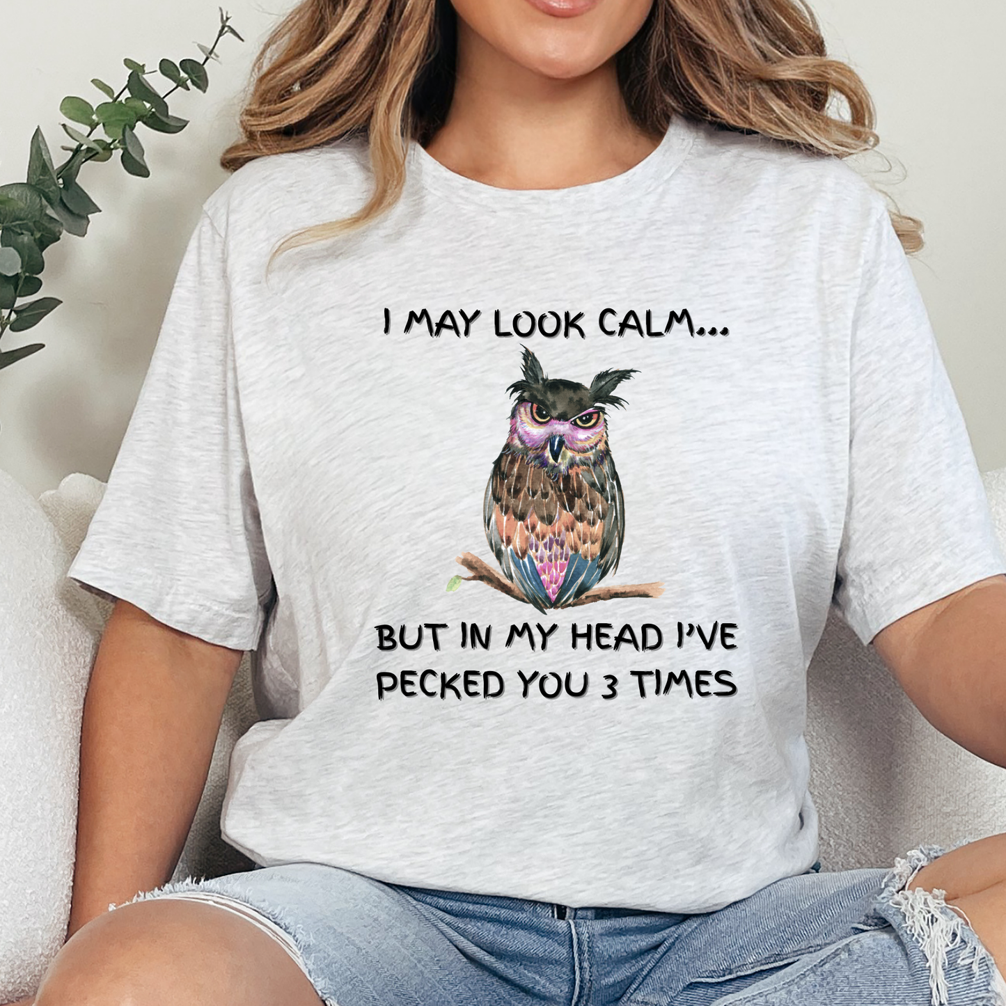 I May Look Calm Graphic Tee