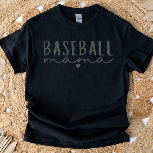 Baseball Mama Heart