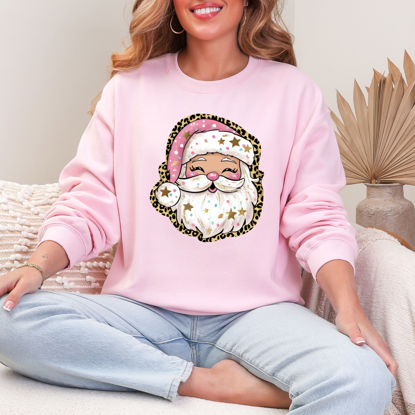 Preppy Santa Sweatshirt