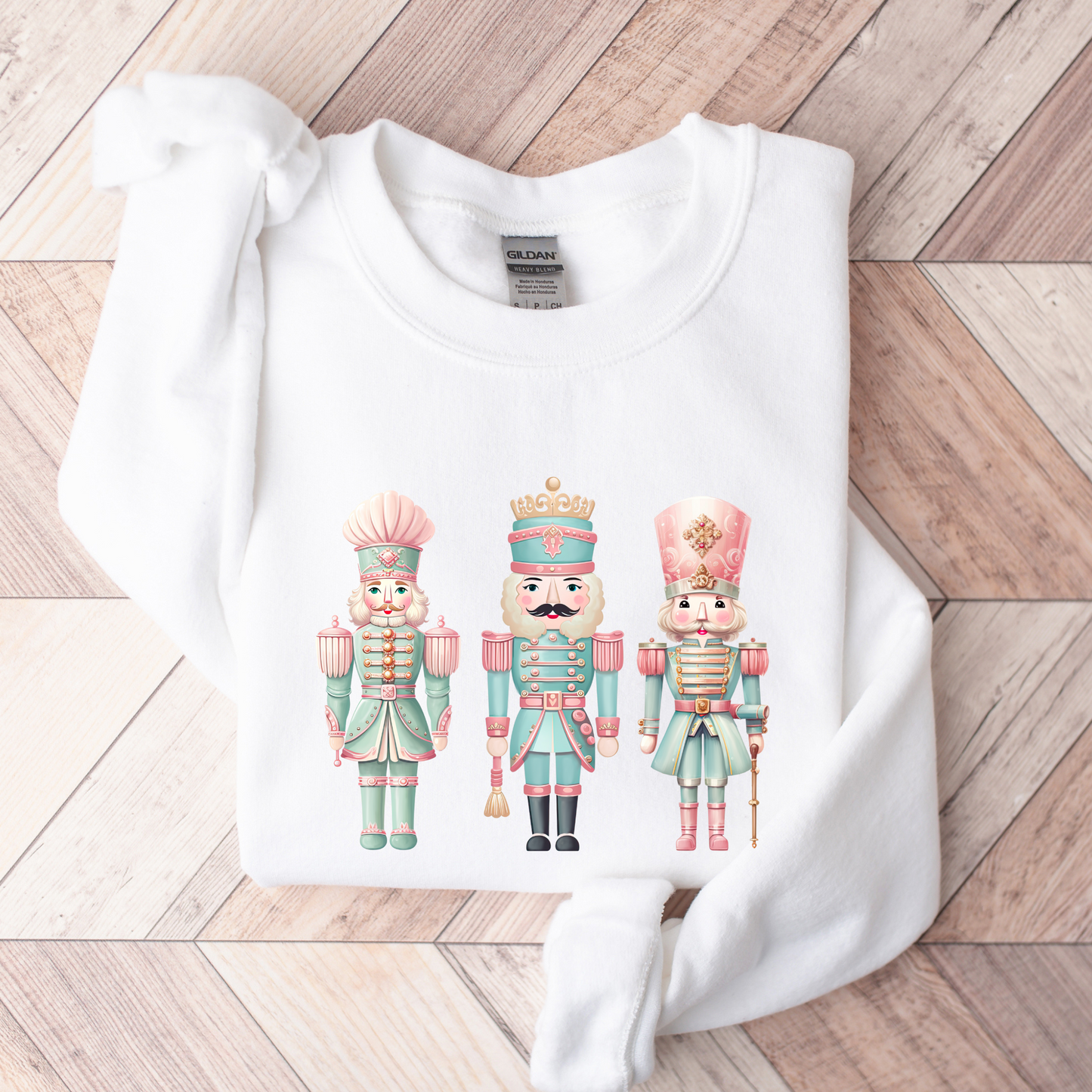 Wholesale Pastel Nutcracker - White Tee
