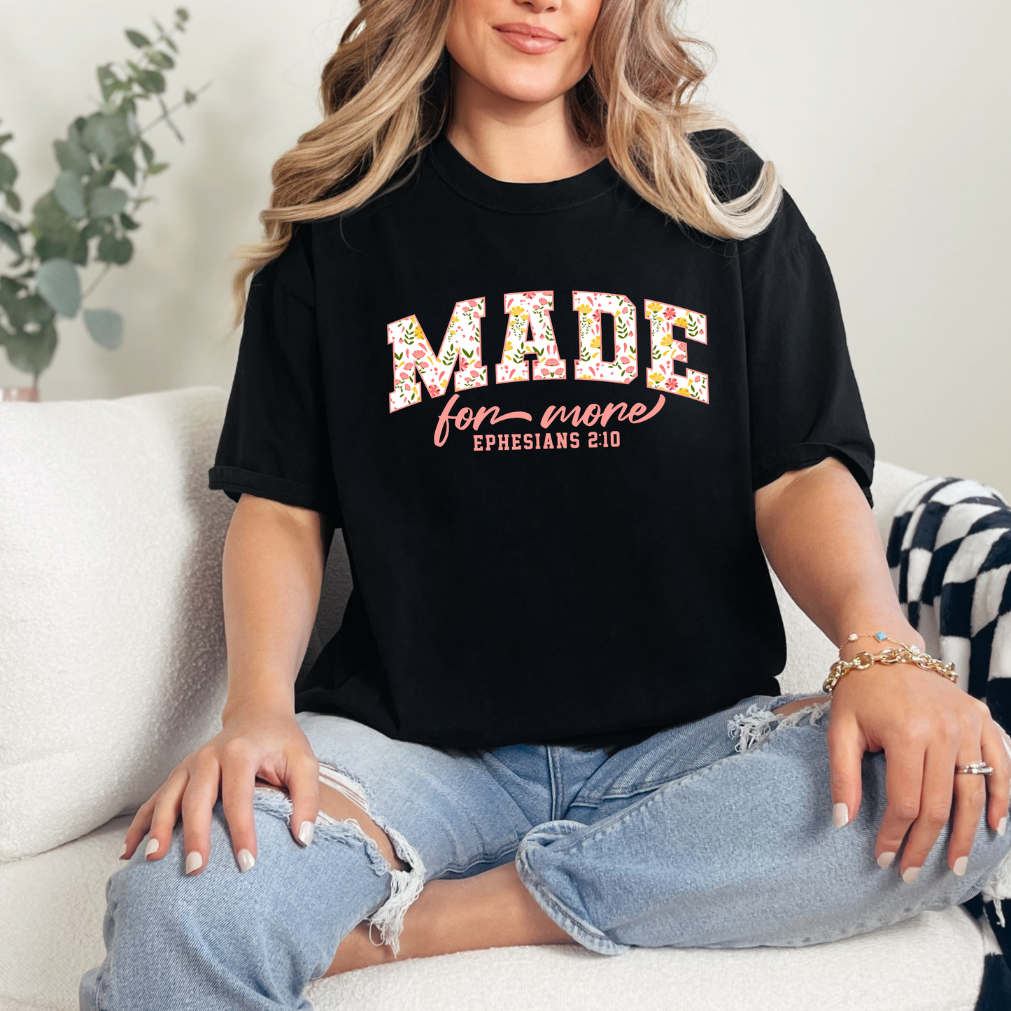 Made for More Pink Graphic Tee