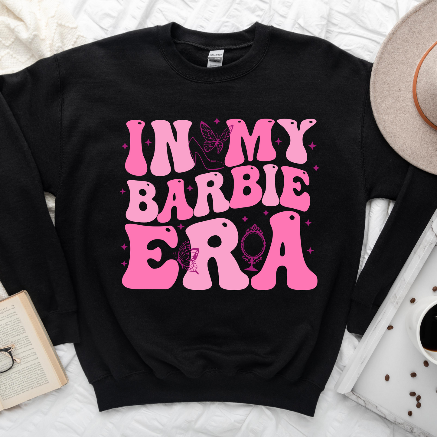 Wholesale Barbie Era Graphic Tee - Pink Sweatshirt
