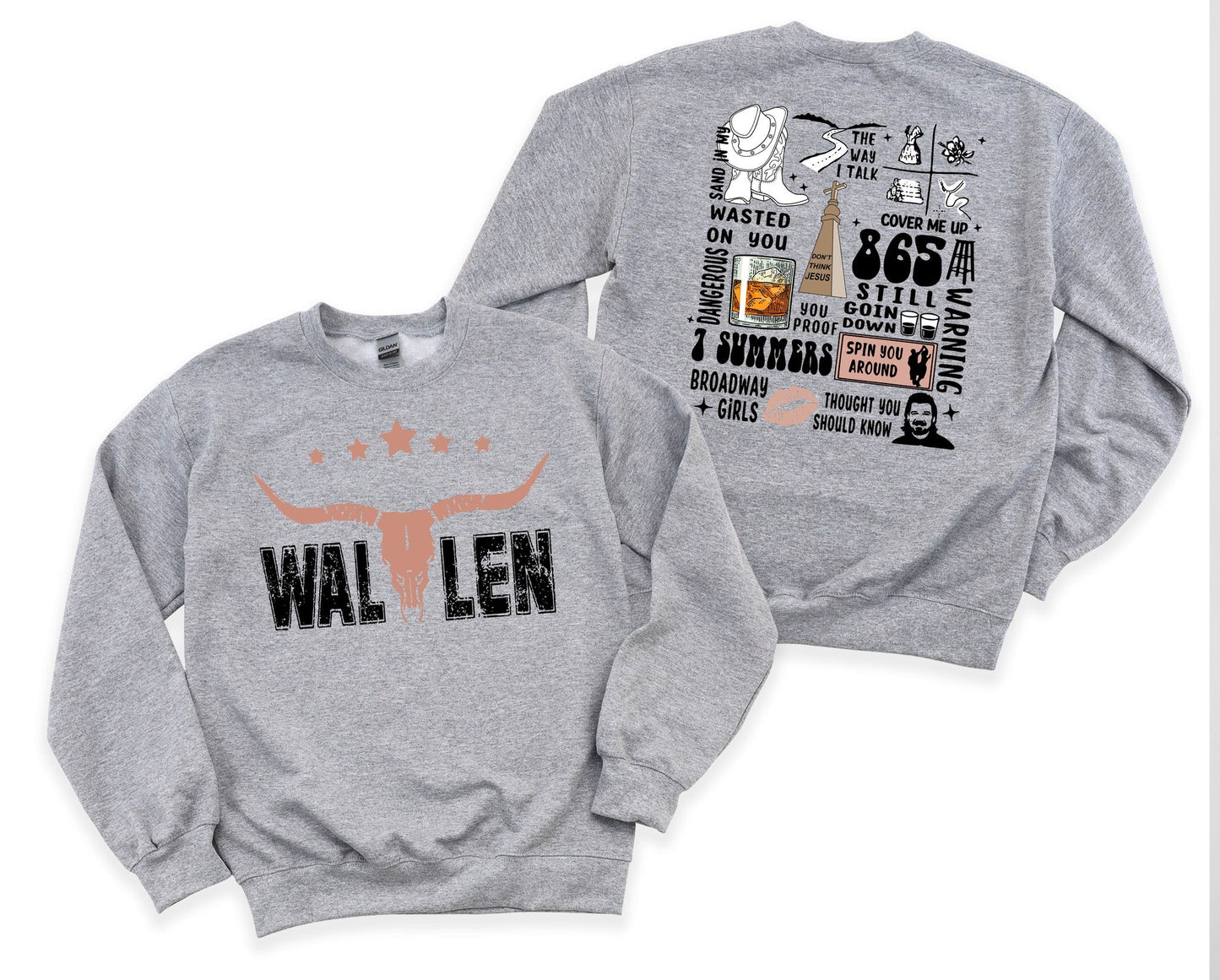 Wholesale Broadway Graphic Tee - Grey Tee