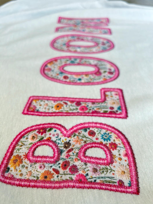 Bloom Faux Embroidery