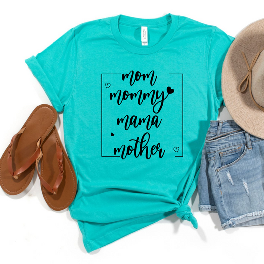 Wholesale Mom Mommy Mama Mother Graphic Tee - Mauve Tee