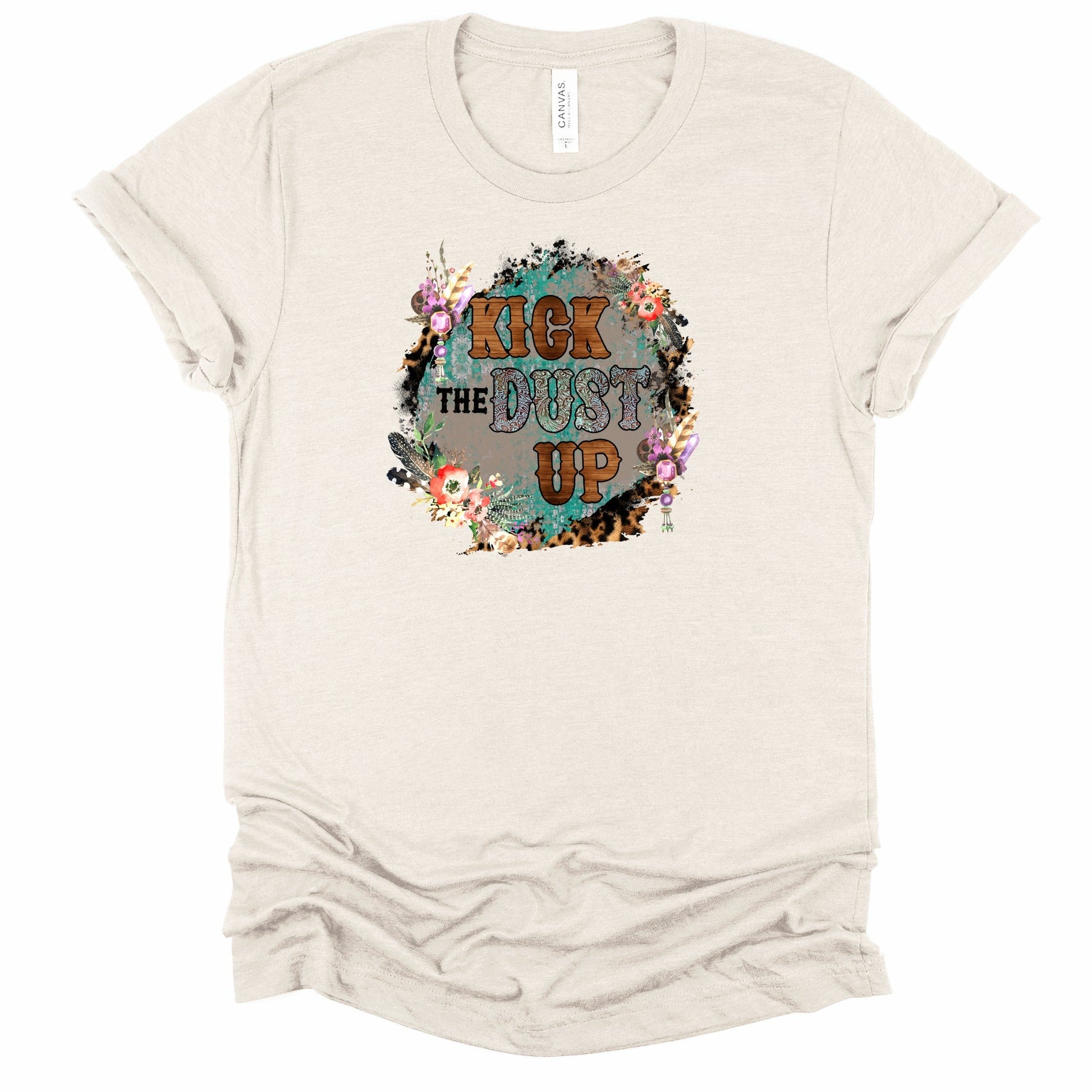 Wholesale Kick the Dust Up Graphic Tee - Sand