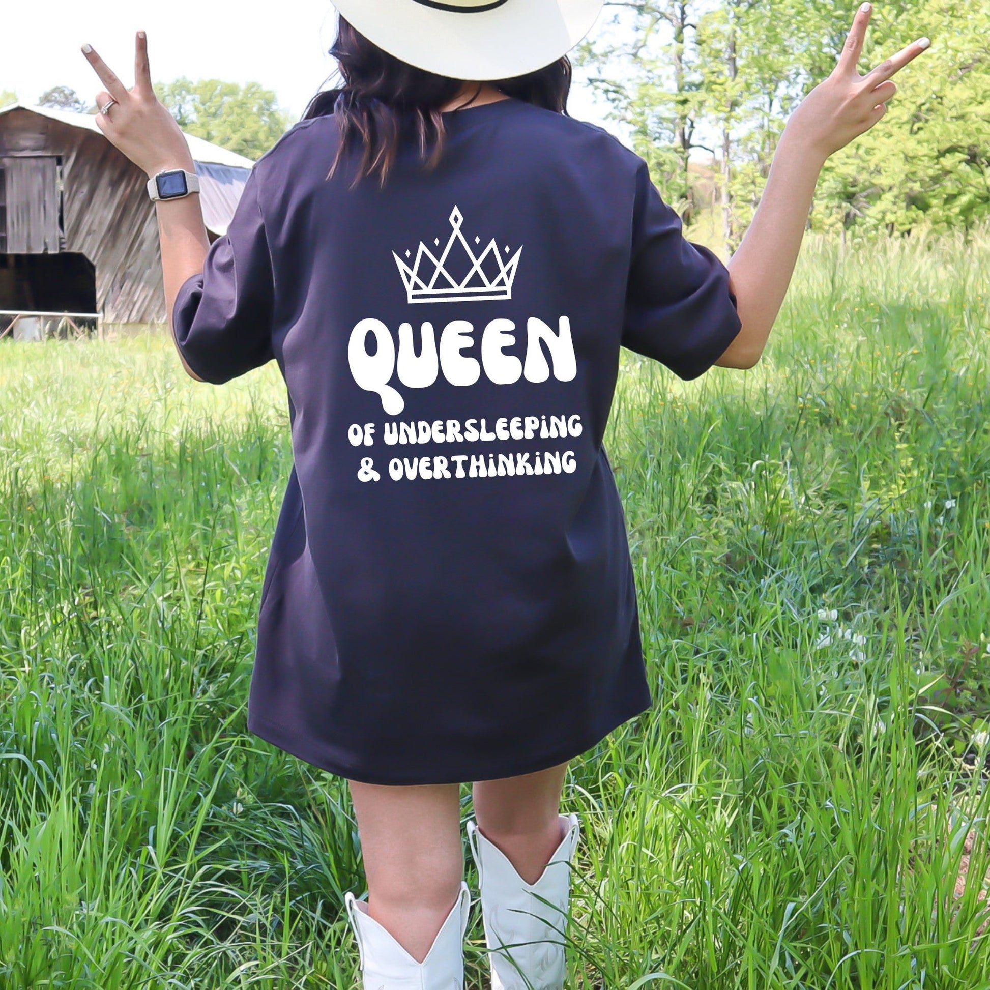 Wholesale Queen of... Graphic Tee - Pink