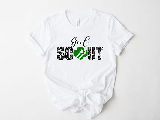 Wholesale Girl Scout Graphic Tee - Mint Tee
