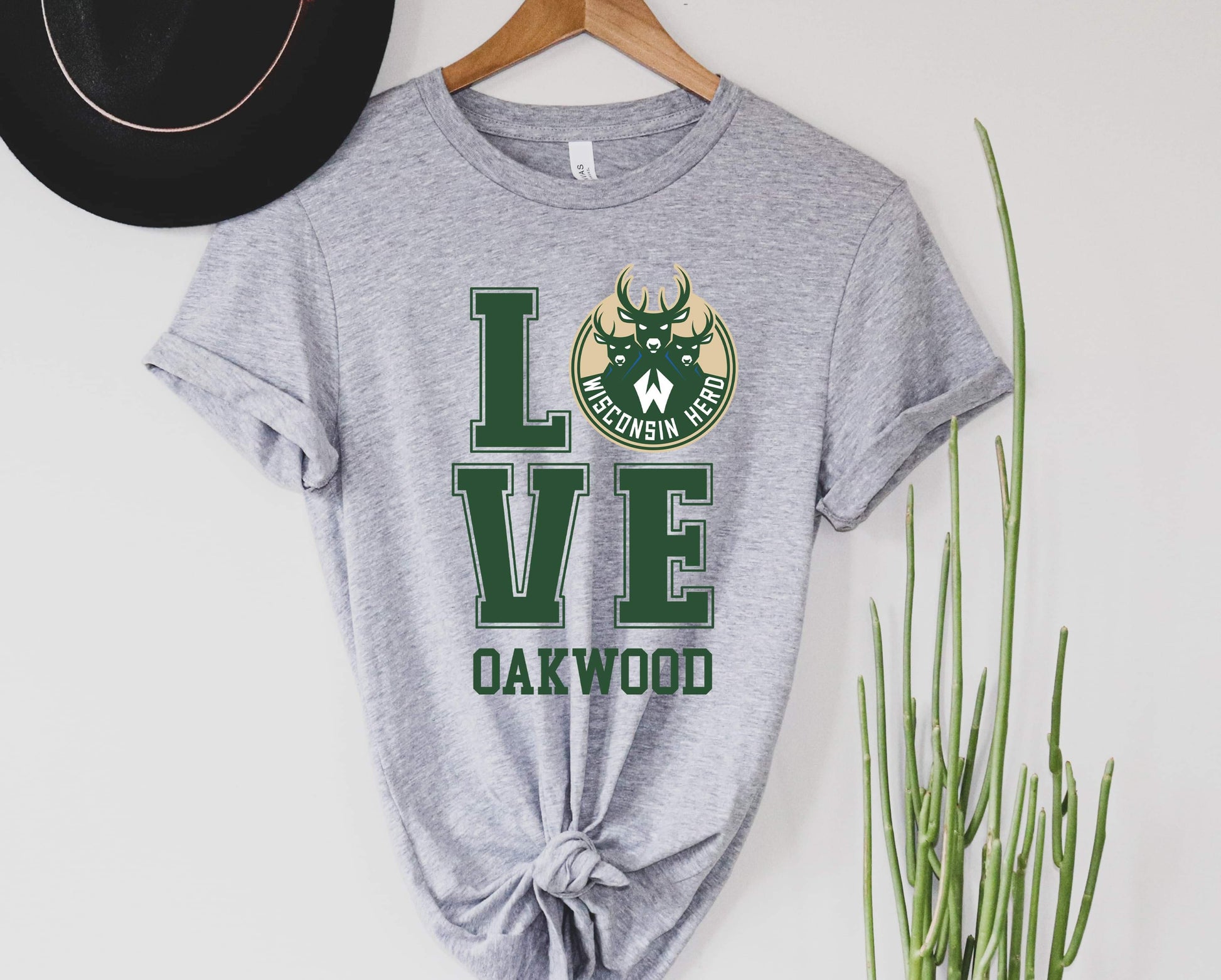 Wholesale Herd Love Graphic Tee - White Tee
