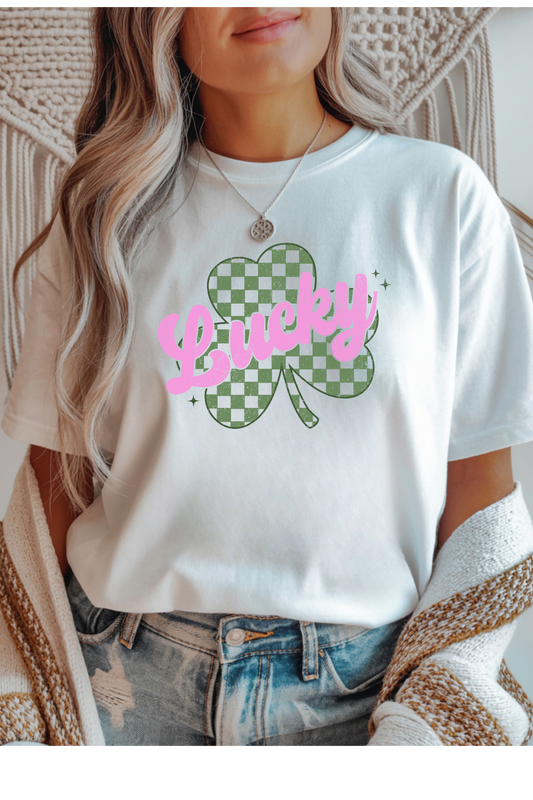 Wholesale Sahara Spring - Lucky #3 - White Gildan Tee