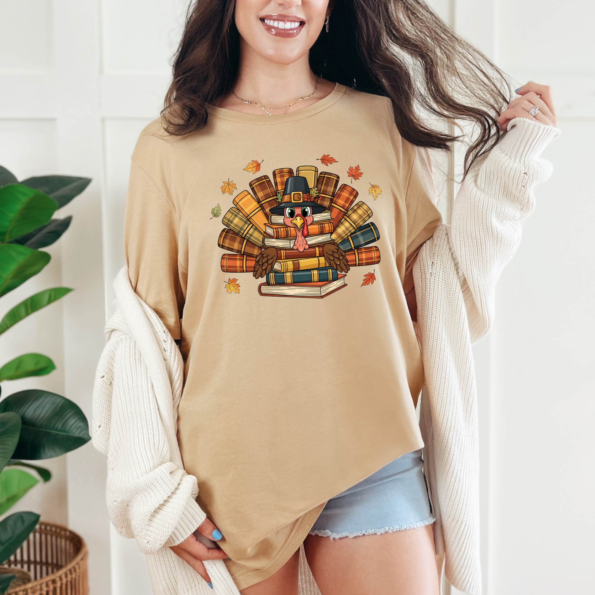 Wholesale Turkey Books Graphic Tee - Sand Dune Tee