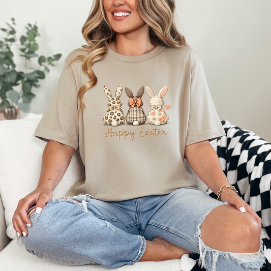 Yarn Happy Easter Bunnies Graphic Tee