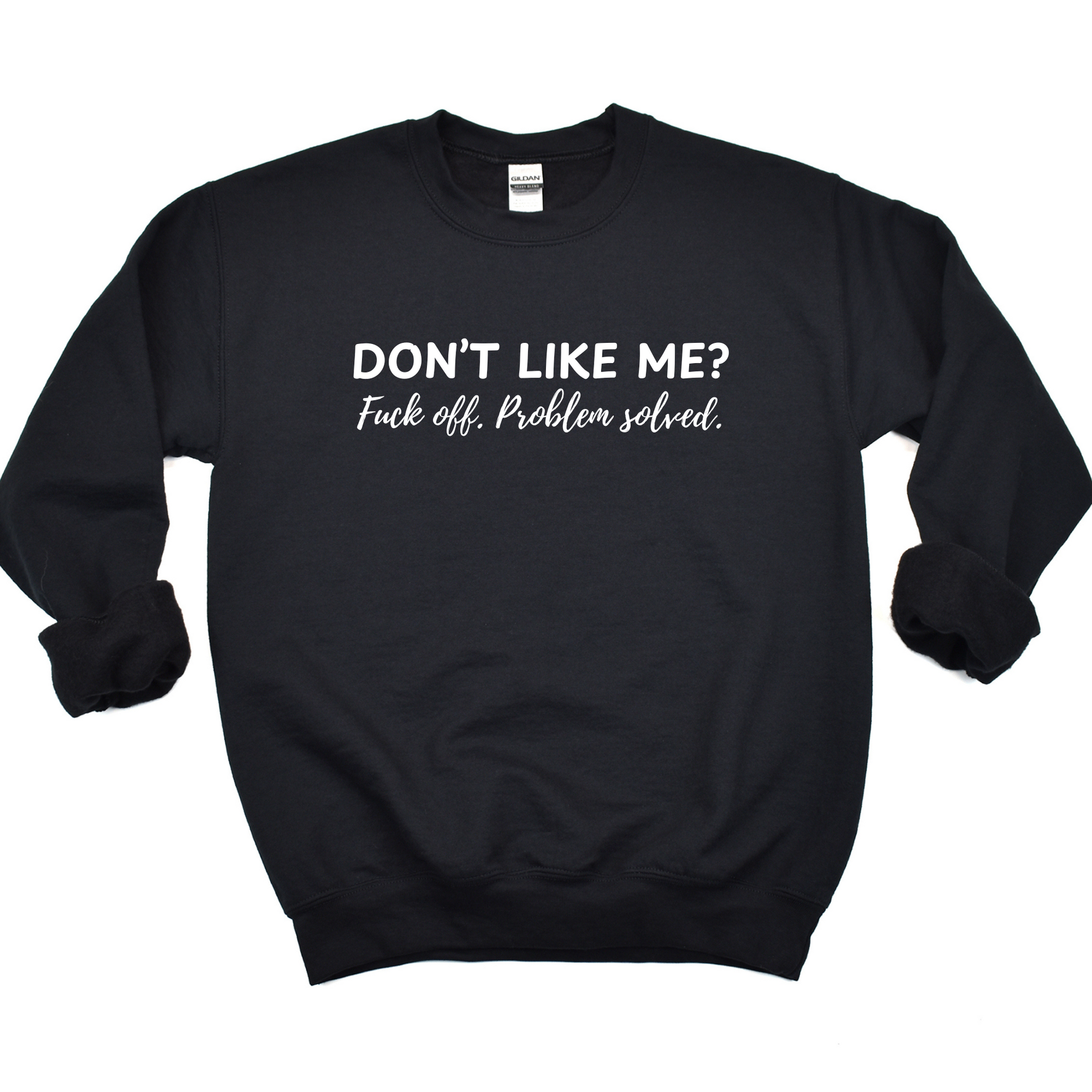 Wholesale Don't like me? - Black Tee