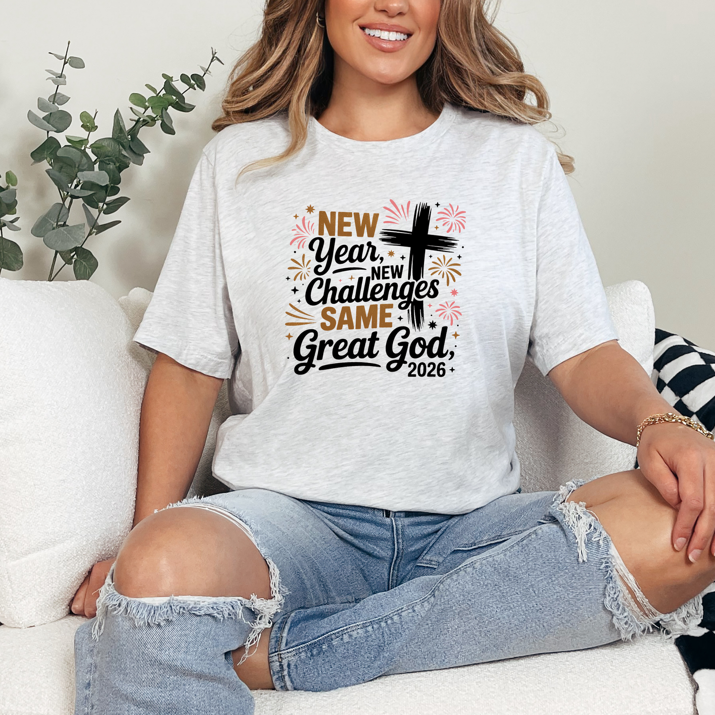 New Year Same Great God Graphic Tee