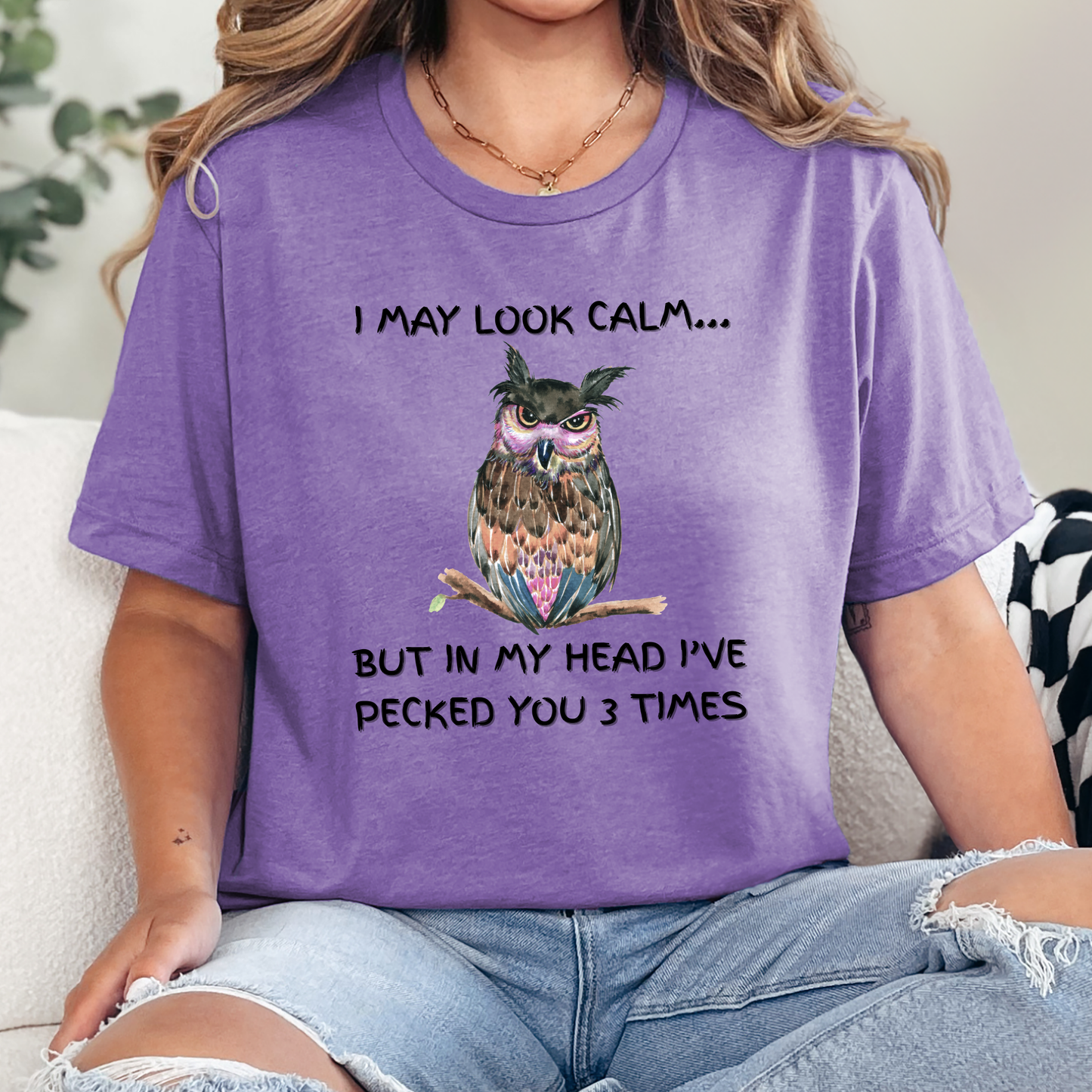 I May Look Calm Graphic Tee