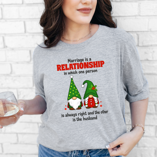 Marriage Always Right Graphic Tee