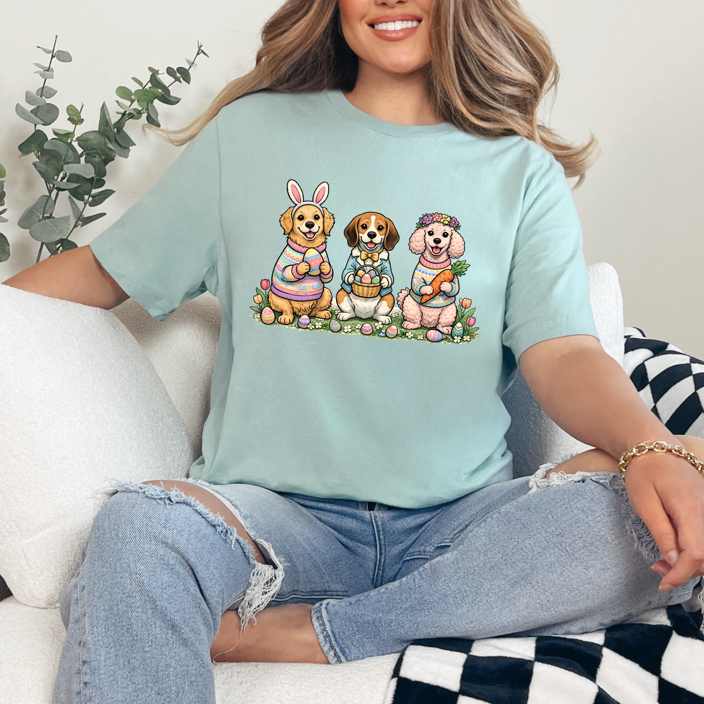 Easter Dogs Graphic Tee