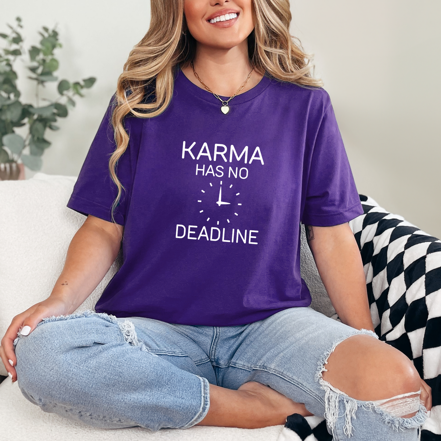 Karma has no Deadline Graphic Tee