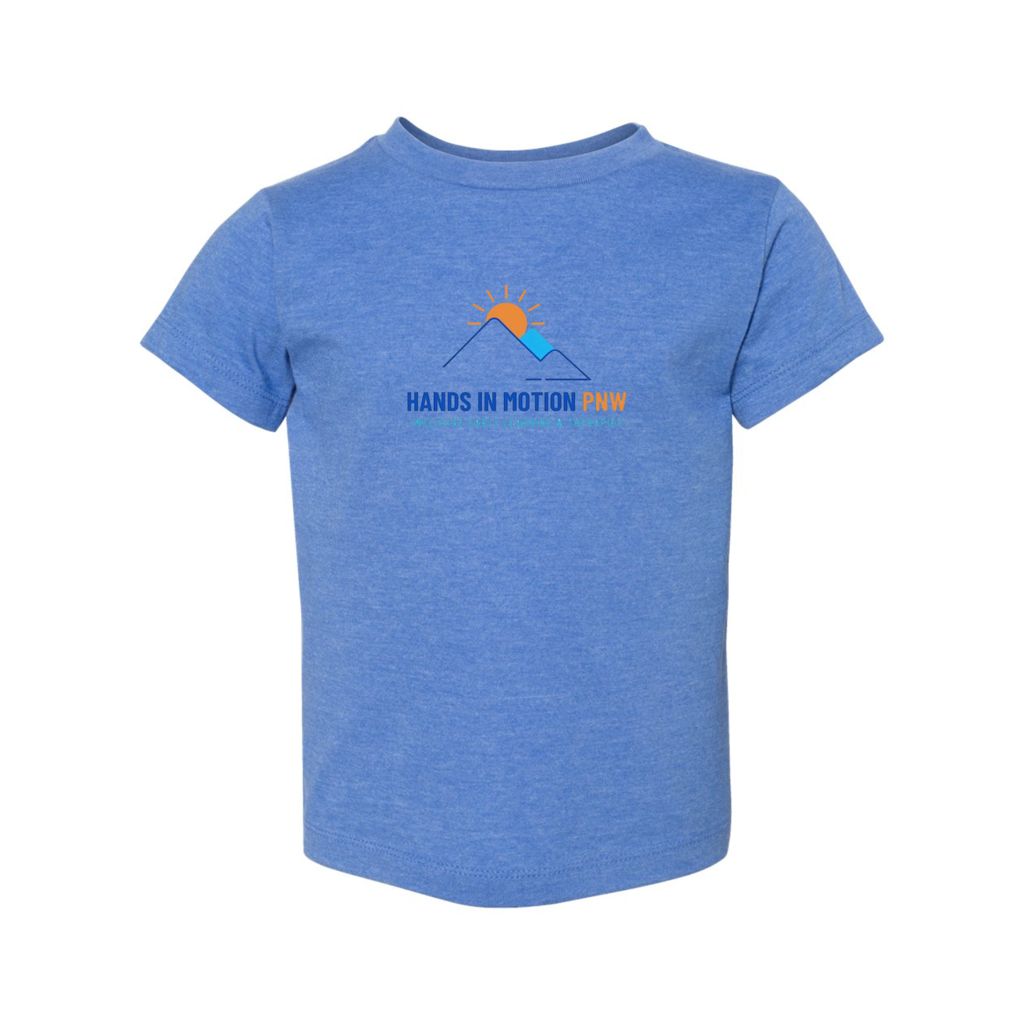 Wholesale Hands In Motion TODDLER Graphic Tee - Carolina Blue Tee