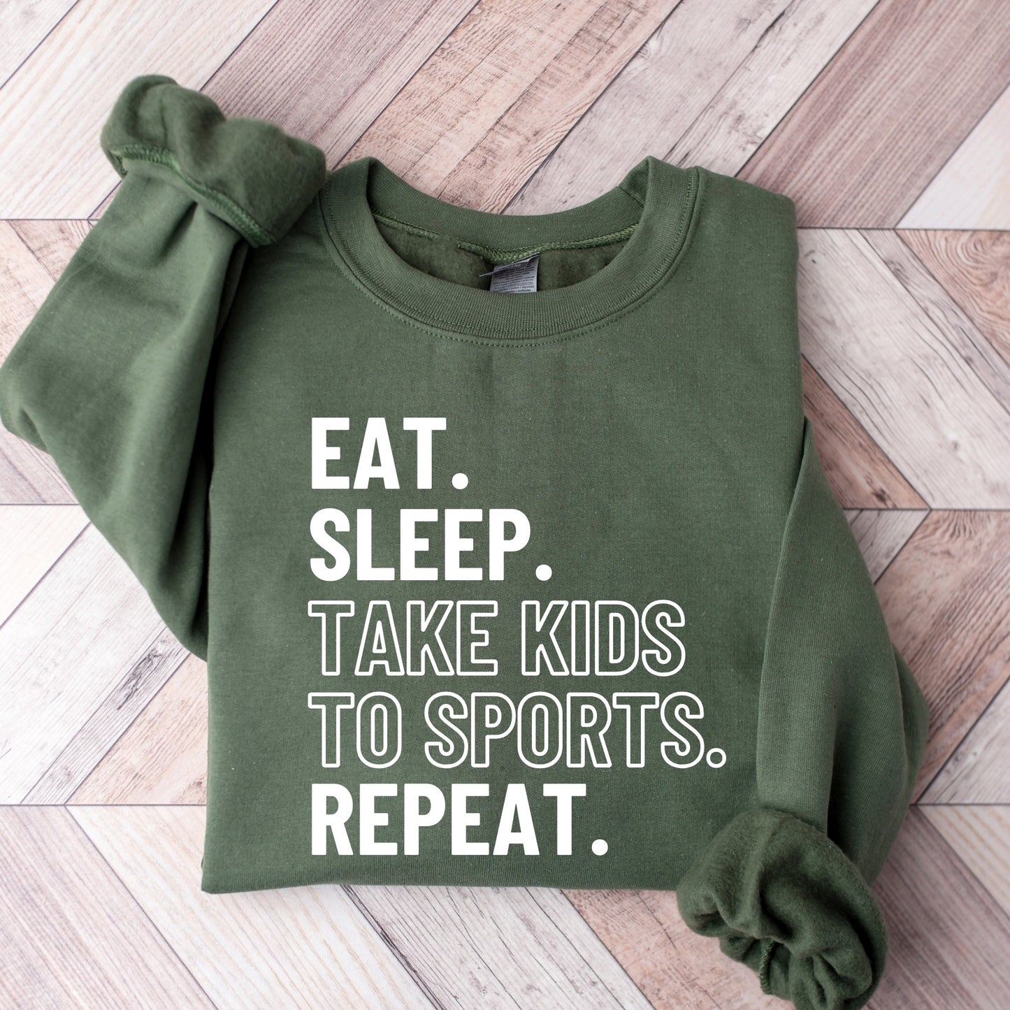 Take kids to sports repeat