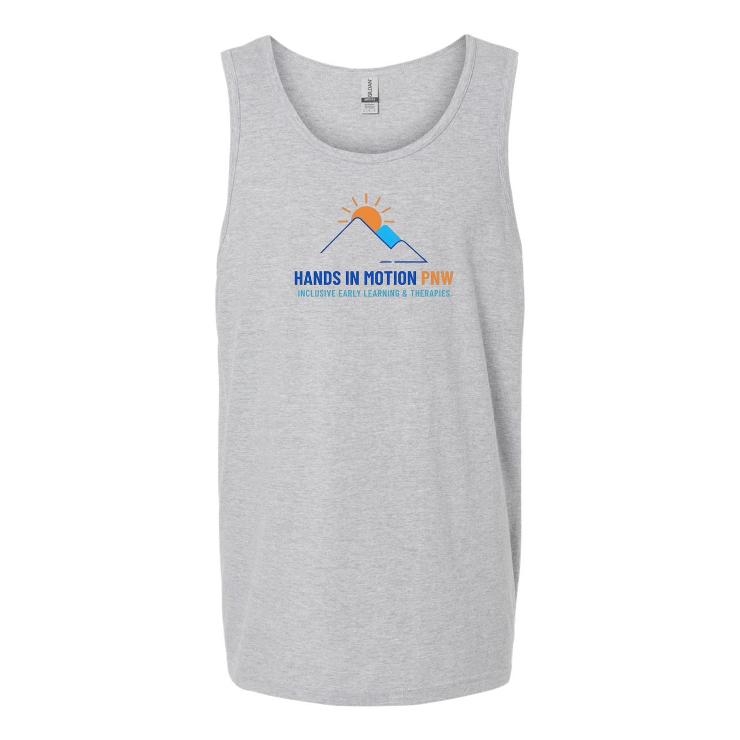 Wholesale Hands In Motion TANK Graphic Tee - Sport Grey Gildan Tank