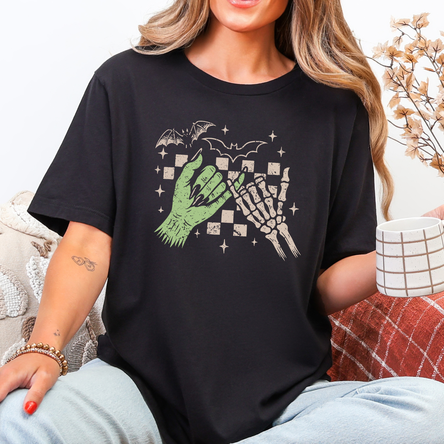Halloween Pinky Promise Graphic Tee