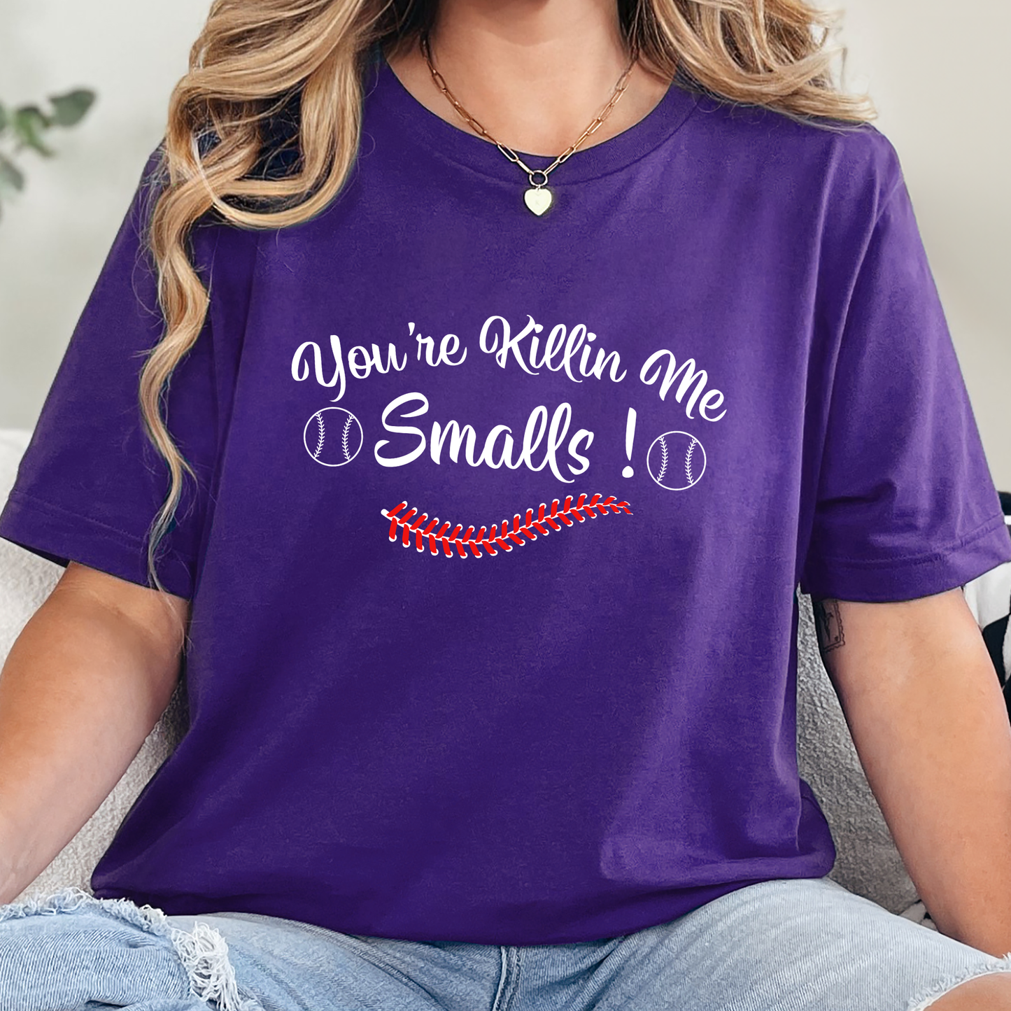 Wholesale You're Killin Me Smalls Graphic Tee - Team Purple