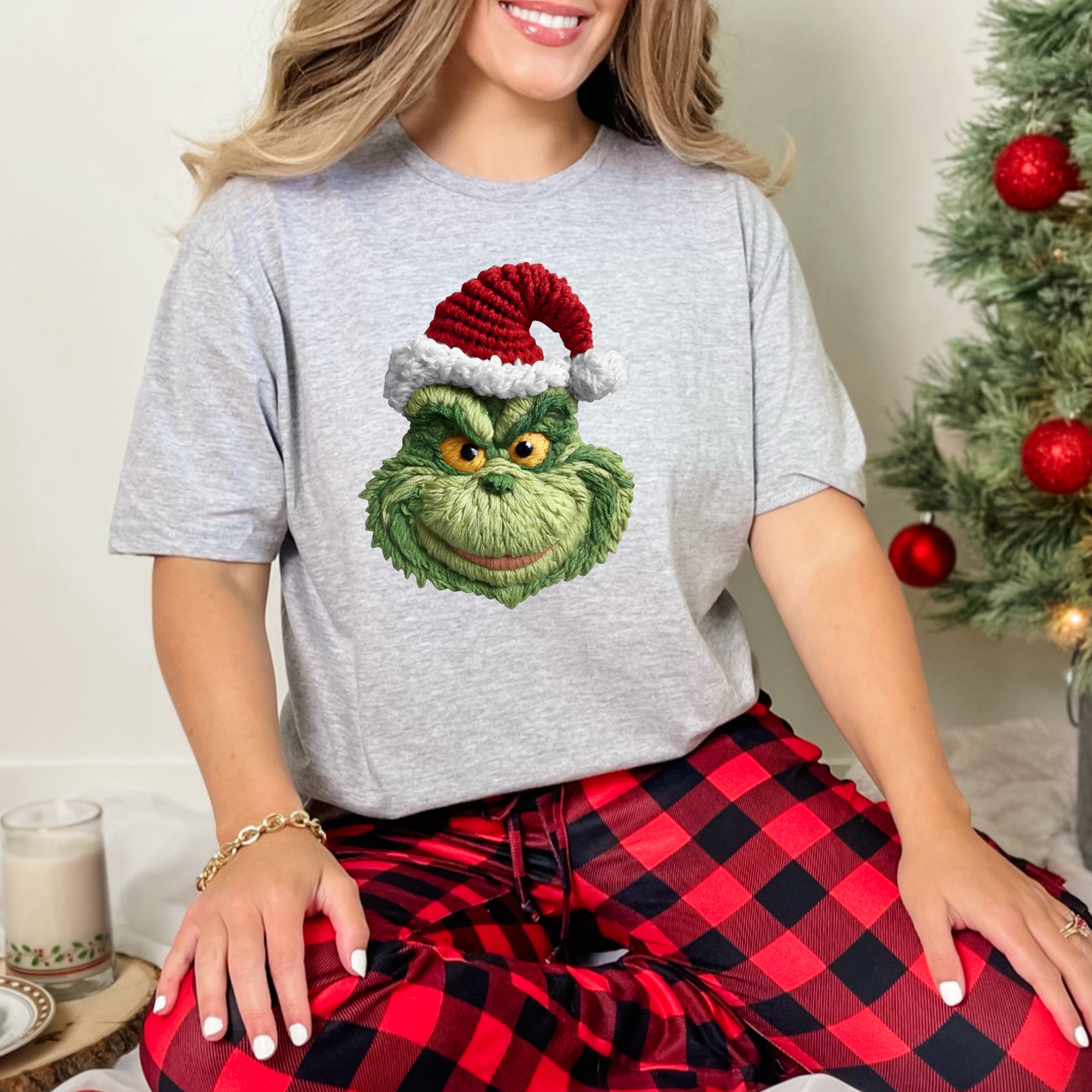 Yarn Grinch Graphic Tee