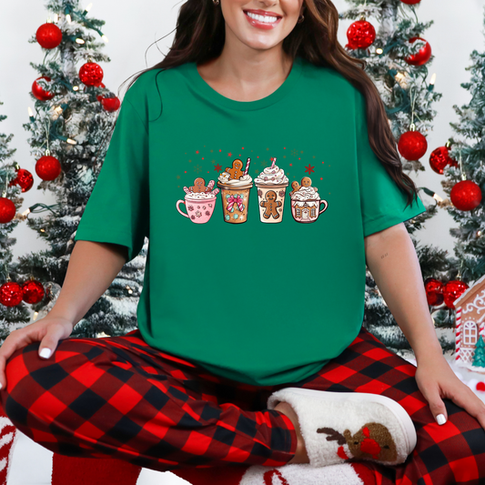Gingerbread Coffee Graphic Tee