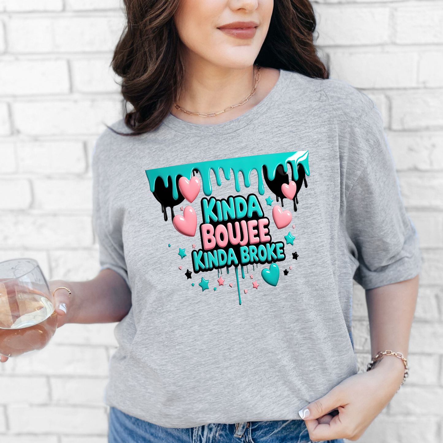 Kinda Boujee Graphic Tee