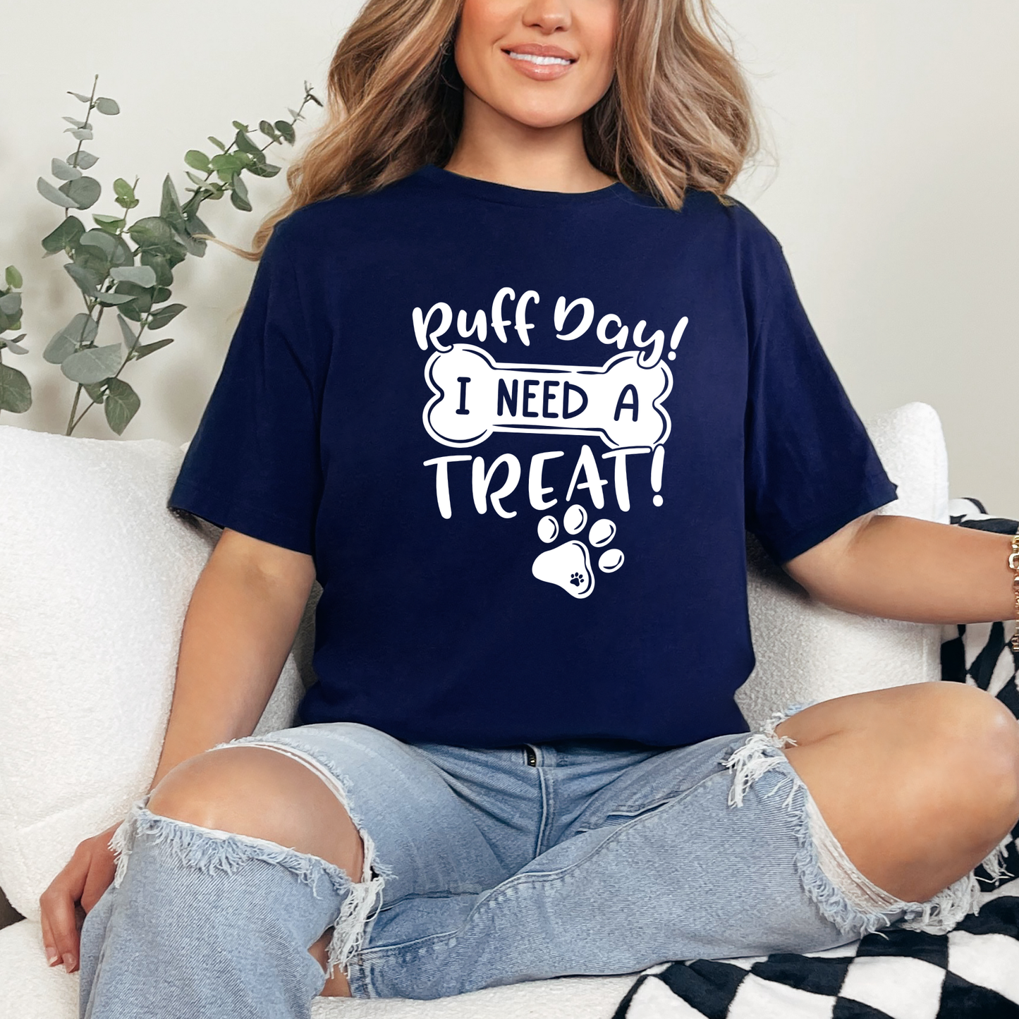 Ruff Day Need a Treat Graphic Tee