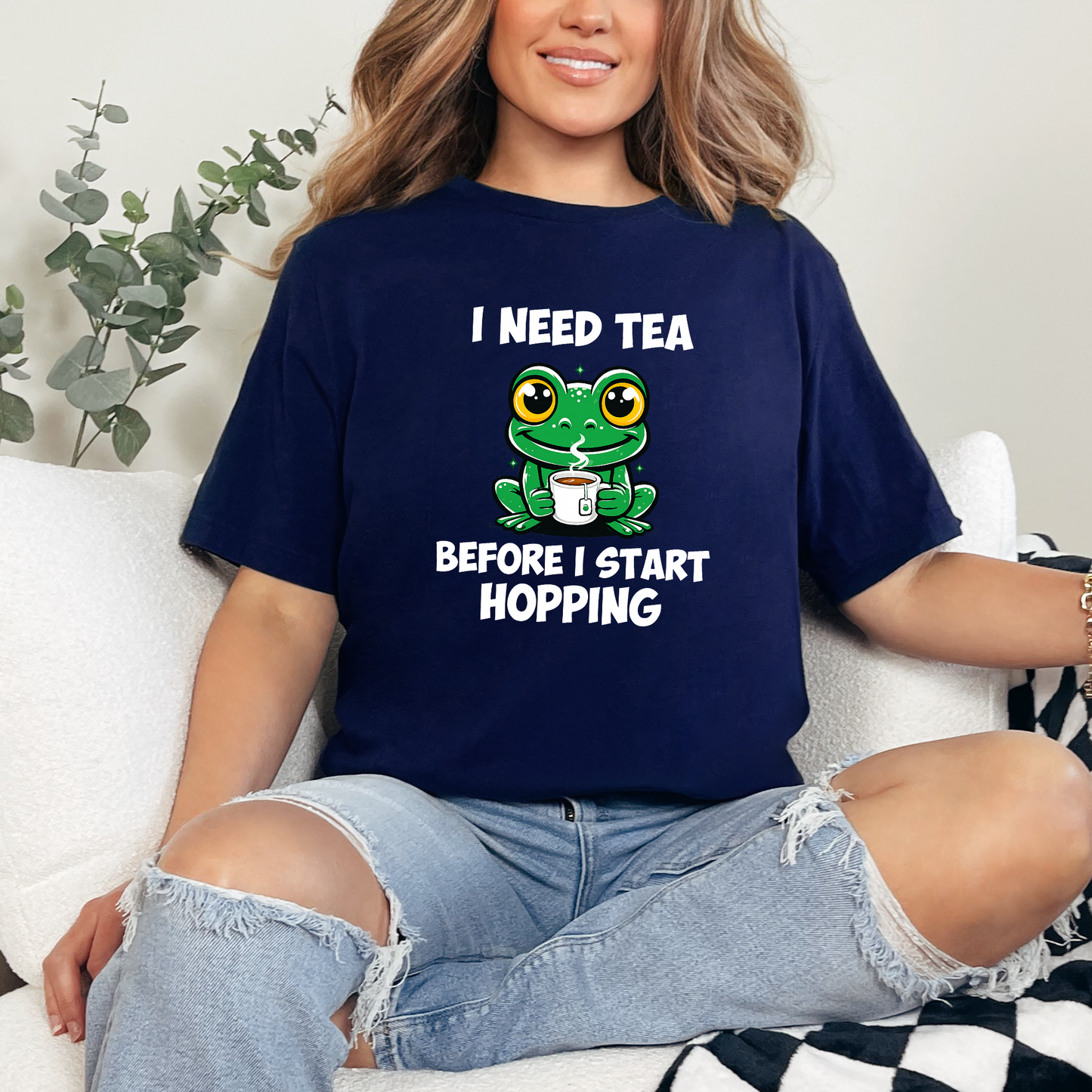 Tea Before Hopping Graphic Tee