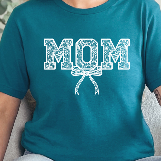 Wholesale Custom Lace Name Graphic Tee - Marine Tee