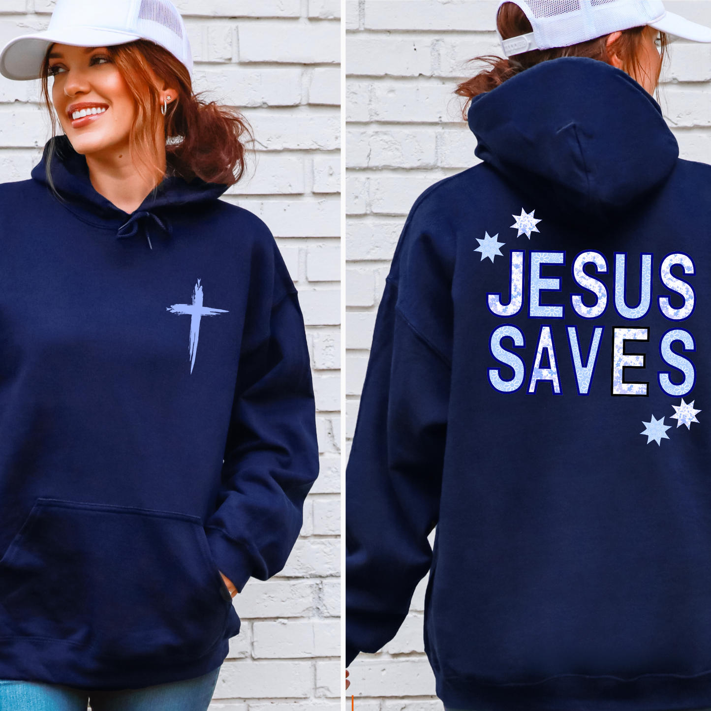 Jesus Saves Hoodie Sweatshirt