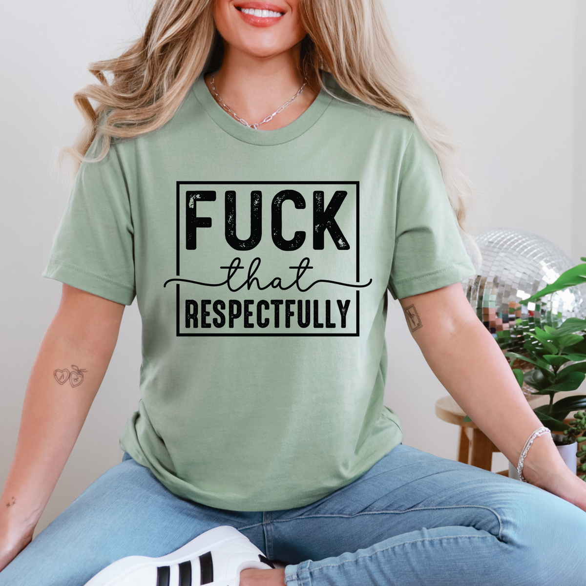 Respectable F F That Respectfully Graphic Tee – Ink Attic Wholesale