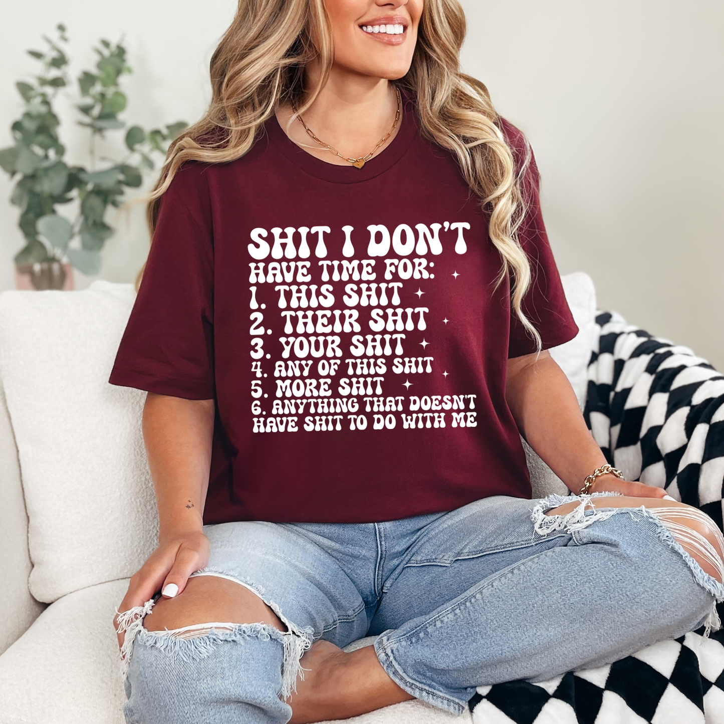 Don't Have Time For Graphic Tee