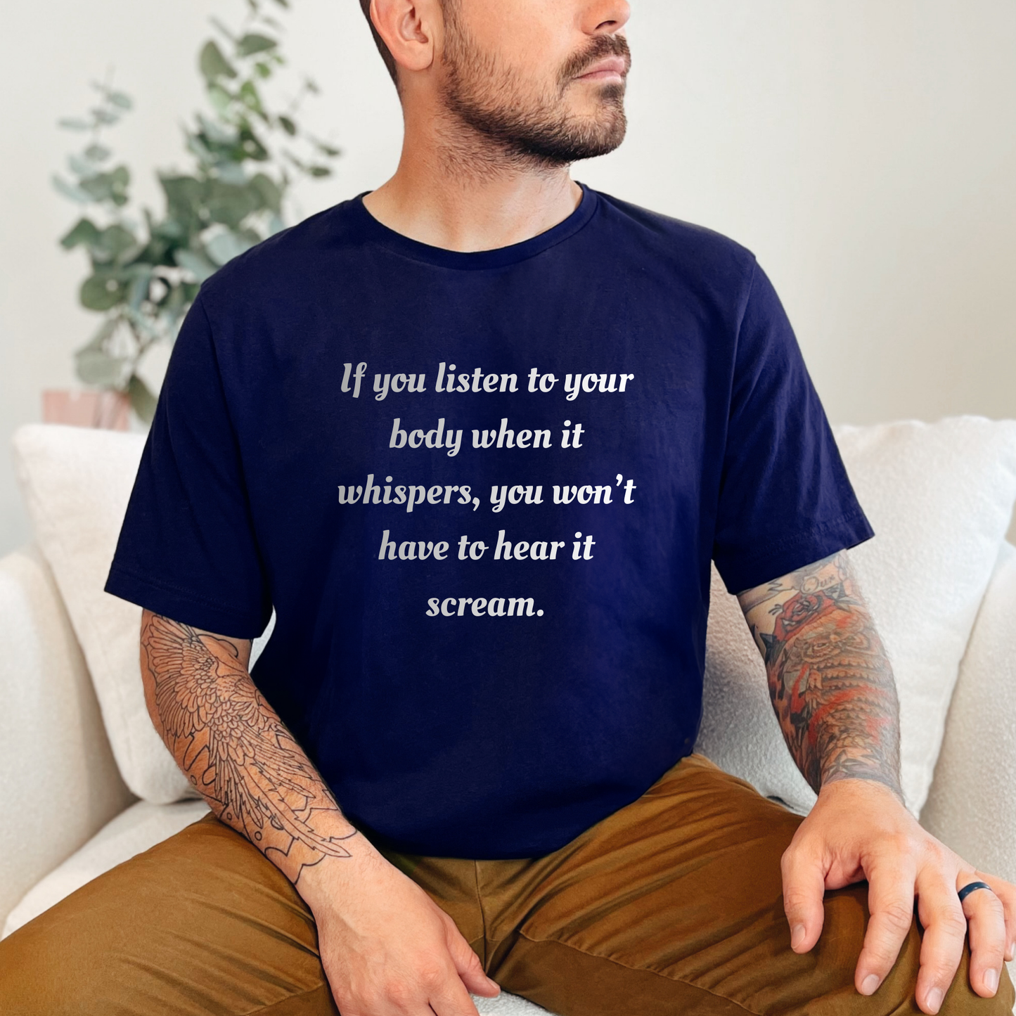 Listen To Your Body Graphic Tee
