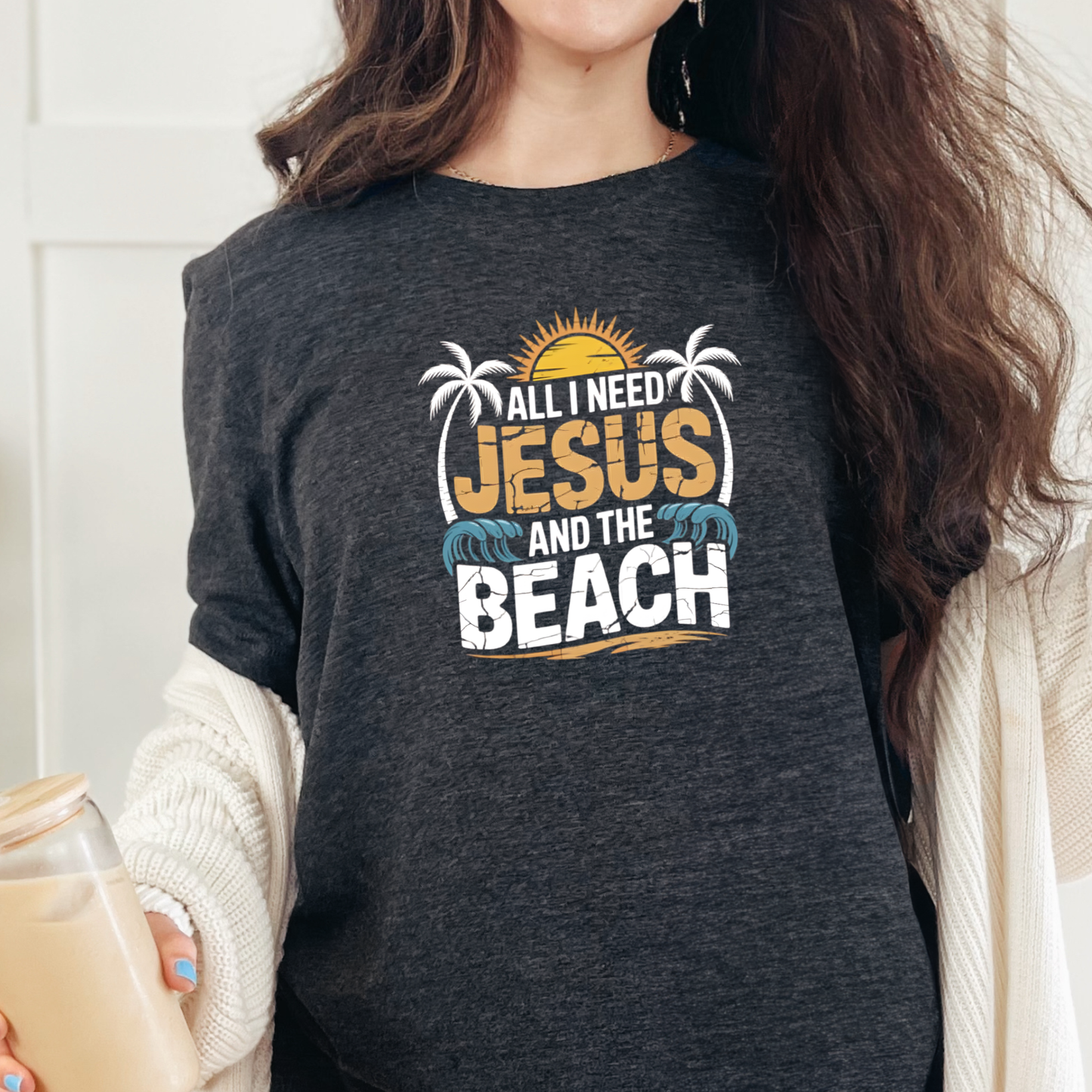 Jesus and the Beach Graphic Tee